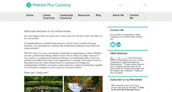 Desktop Screenshot of potentialpluscoaching.com